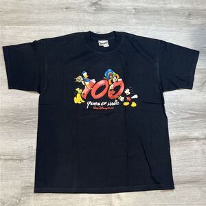 Walt Disney World 1998 Shirt 100 Years Of‎ Magic Orlando, Florida Large Black